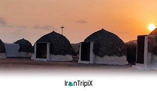 کمپ ساحلی کپری جزیره لارک